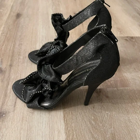 NWOB Steve Madden Luxe Open Toe Heels - Picture 3 of 8